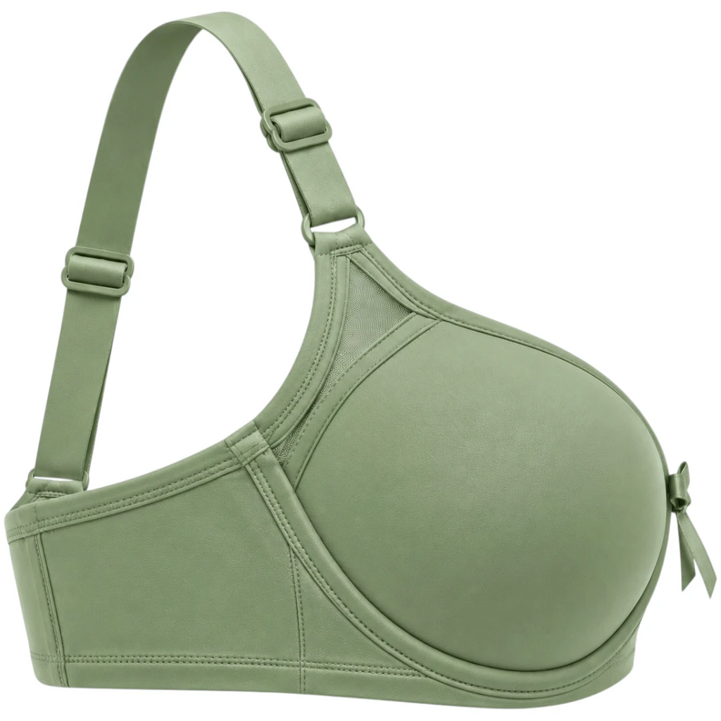Wris Women's Sage Green Smooth Molded Cup T-Shirt Bra