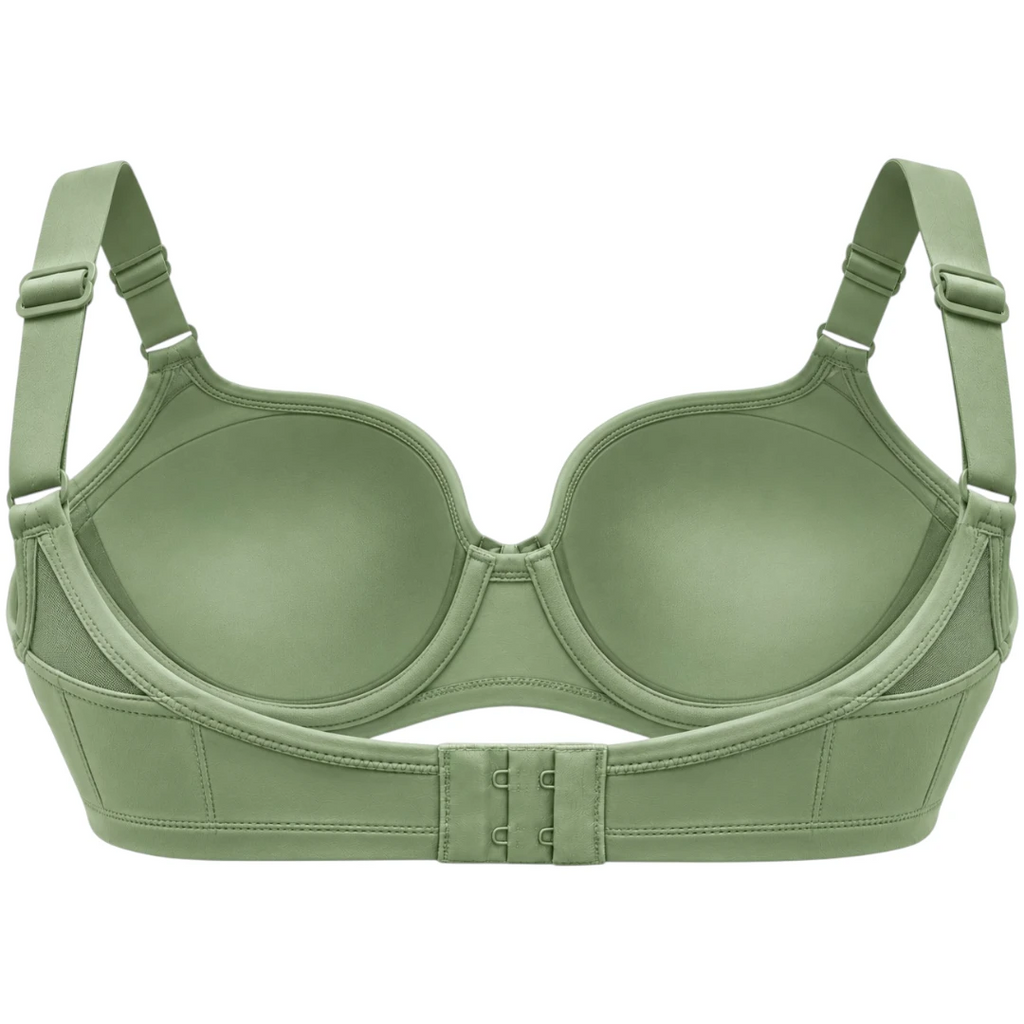 Wris Women's Sage Green Smooth Molded Cup T-Shirt Bra